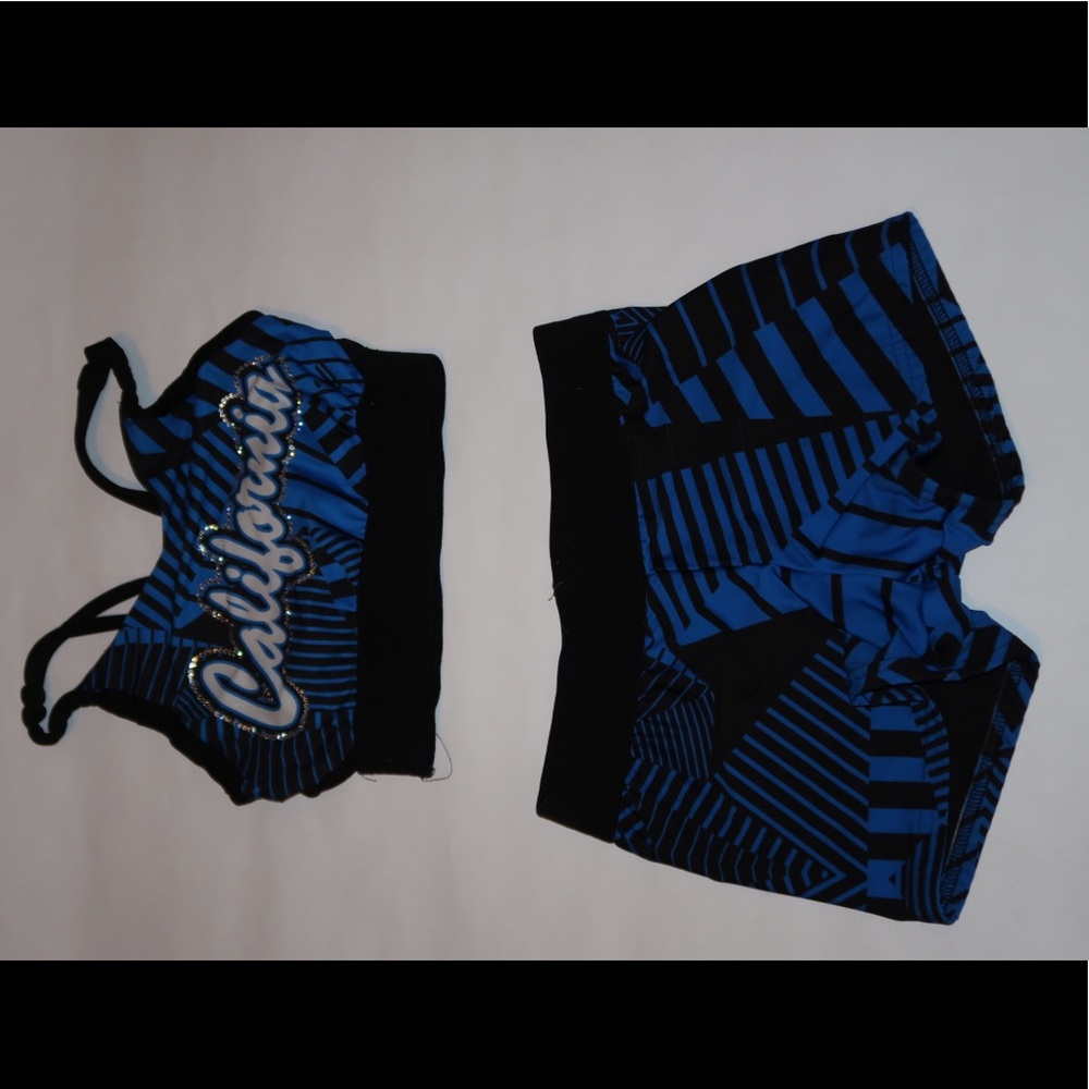 California Allstars Sports Bra and Shorts